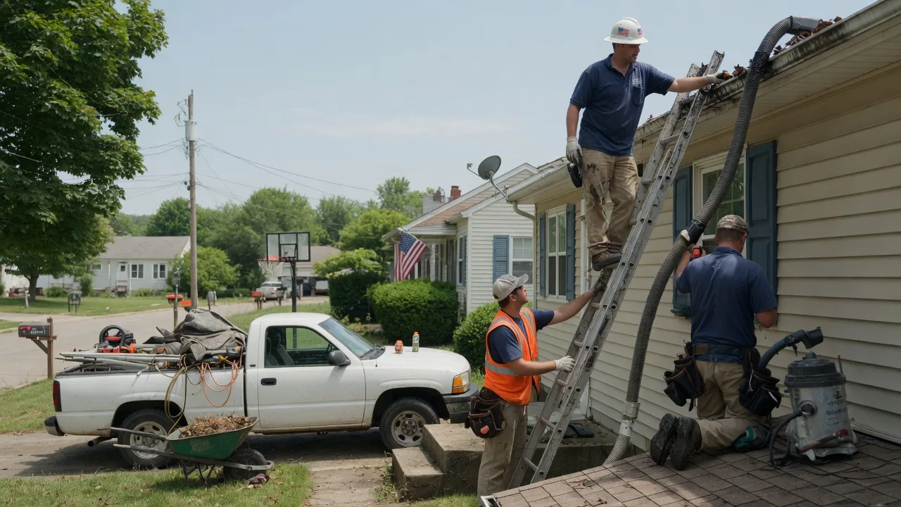 Gutter Installation in Wardensville, WV near me
